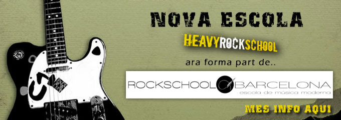Nova escola Rock School Barcelona